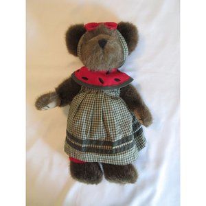 Boyds Bear Plush Watermelon Melanie McRind #912658 T.J. Best Dressed Collection